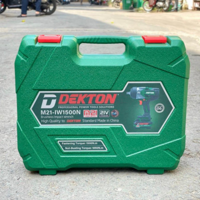 MÁY VẶN BULONG PIN 21V 1/2" DEKTON M21-IW1500N - HÀNG CHÍNH HÃNG