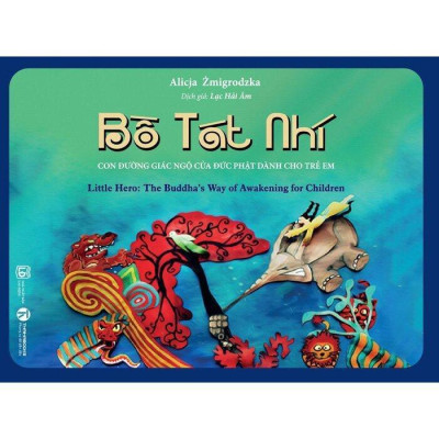 Sách - Bồ Tát Nhí + Kiều Đàm Di - Bộ Sách Tranh Song Ngữ Về Phật Giáo Dành Cho Thiếu Nhi - Thái Hà Books