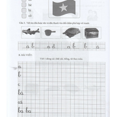 Sách - Bộ đề kiểm tra môn Tiếng việt lớp 1 (Chân trời) (QL)