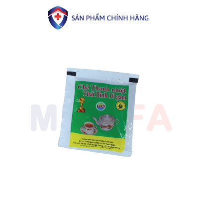 Combo 3 gói - Chè thanh nhiệt Thái Bình, loại trà thanh nhiệt giải độc, mát gan, chè thanh lọc cơ thể, gói lớn (100 gói x 10g)