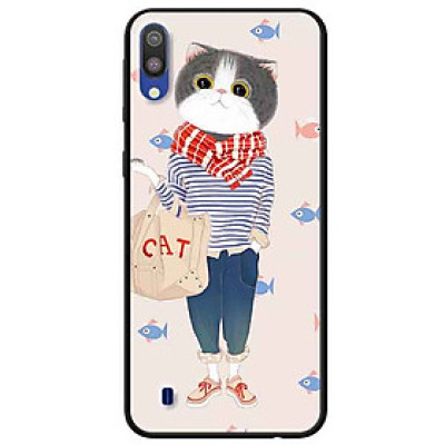 Ốp lưng in cho Samsung M10 Mẫu Nobi Nền Vàng