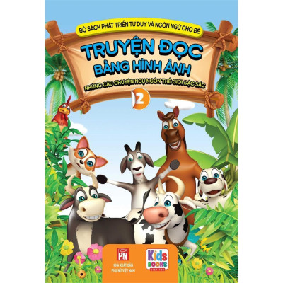 Sách - Phát Triển Tư Duy Và Ngôn Ngữ Cho Bé - Truyện Đọc Bằng Hình Ảnh - Truyện Ngụ Ngôn Đặc Sắc - Việt Thư