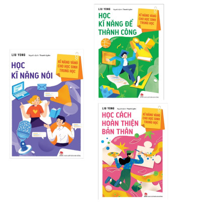 Sách - Kĩ năng vàng cho học sinh trung học (Combo 6 cuốn)