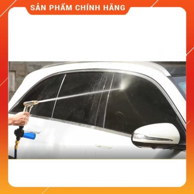 Bộ dây vòi xịt nước ️ , tăng áp 3 lần, loại 7m, 10m 206701-3 đầu đồng,cút,nối vàng