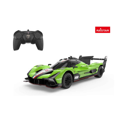 Đồ Chơi Xe Điều Khiển 1:24 Lamborghini SC63 LMDH Xanh Lá RASTAR R10160/GRE