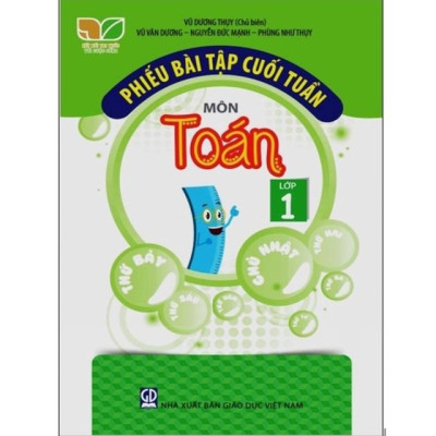 Sách - Phiếu Bài Tập Cuối Tuần Lớp 1 (Toán + Tiếng Việt - 2c)