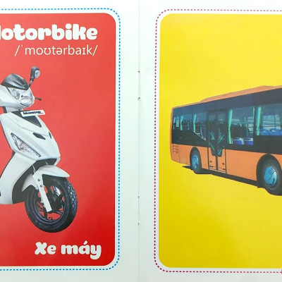 Bộ Sách Từ Điển Bằng Hình Cho Bé (Song Ngữ Anh-Việt) - Bộ 10 Cuốn