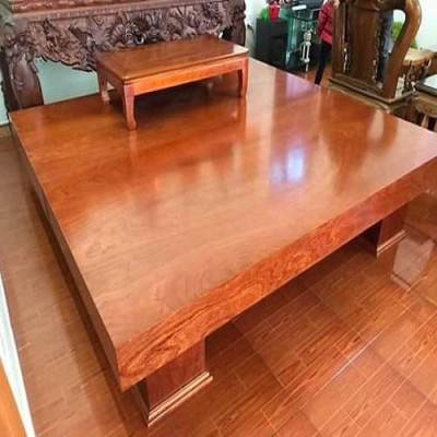 Sập chiếu ngựa gỗ hương xám nhập khẩu