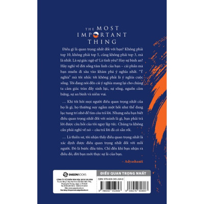 Điều Quan Trọng Nhất