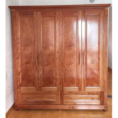 Tủ áo 3 buồng gỗ xoan đào