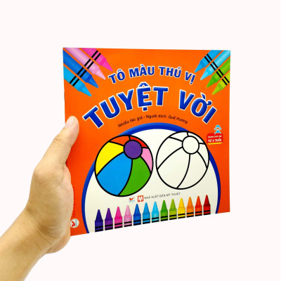 Tô Màu Thú Vị - Tuyệt Vời (Dành Cho Trẻ Từ 3 Tuổi)