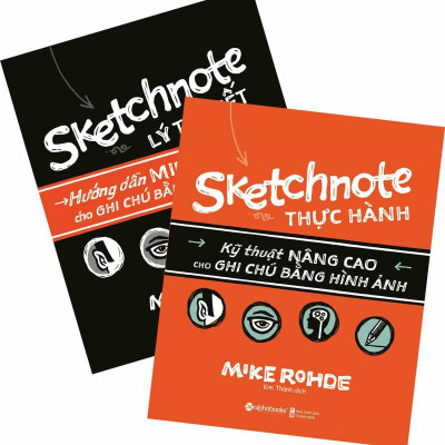 Combo Sketchnote Lý Thuyết Và Thực Hành (Bộ 2 Cuốn)