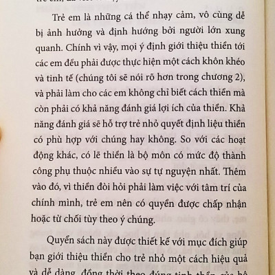 Thiền Tập Cho Con: Liệu Pháp Nuôi Dưỡng Tâm Hồn
