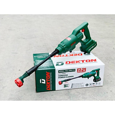 MÁY XỊT RỬA XE DÙNG PIN 21V 180W DEKTON M21-SRX775 - HÀNG CHÍNH HÃNG