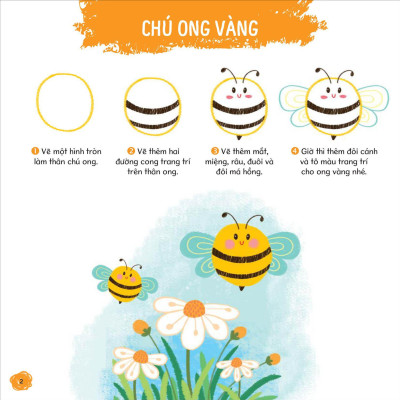 Vẽ Tất Tật Từ Những Hình Cơ Bản - Côn Trùng (Tái Bản 2023)
