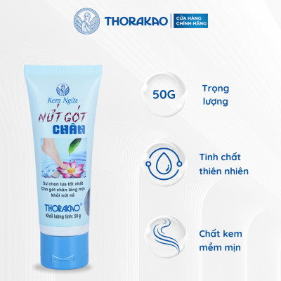 Kem Dưỡng Ẩm Nứt Gót Chân 50G