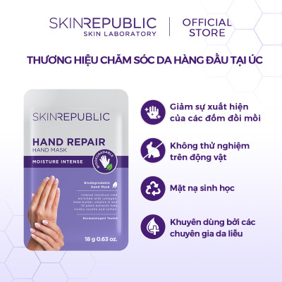 Mặt nạ ủ da tay Skin Republic Hand Repair 18g