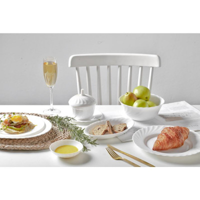 Đĩa (dĩa)/Bộ 6 đĩa thủy tinh Luminarc Trianon 25cm N3645/N3645*6 | hàng chính hãng