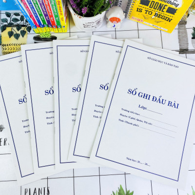 Sách ND - Combo 5 cuốn Sổ ghi đầu bài Tiểu học (B11)
