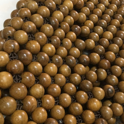 Đệm Lót Ghế Xe Ô Tô Hạt Gỗ Bách Xanh Cao Cấp Hạt 1.8cm 