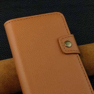 Bao da cho điện thoại Samsung A32 4G dạng ví da bò thật