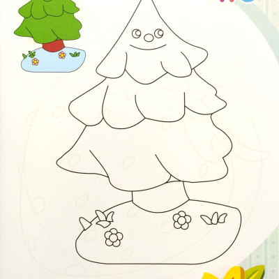 Tập Tô Màu Nhà Trẻ - Thực Vật (2022)