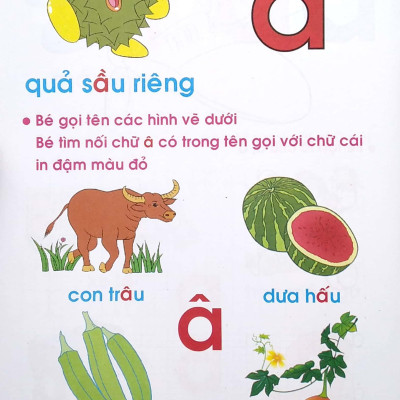 Tập Tô Màu Và Nhận Biết Chữ Cái - Tập 1 (2020)