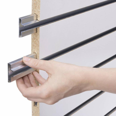 Tấm gỗ xẻ rãnh SMLIFE Slatwall