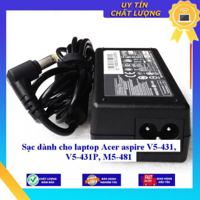 Sạc dùng cho laptop Acer aspire V5-431 V5-431P M5-481 - Hàng Nhập Khẩu New Seal