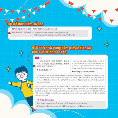 Sách - Chinh Phục Đề Thi HSK 4 - Kèm Giải Thích Ngữ Pháp Chi Tiết - Megabook
