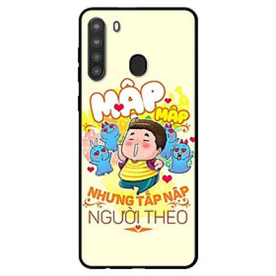 Ốp lưng dành cho Samsung Galaxy A21 mẫu Mập Tấp Người Theo Boy