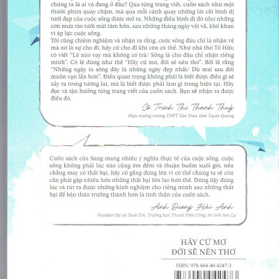 Hãy cứ mơ đời sẽ nên thơ