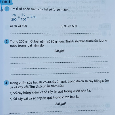 Sách - Vở bài tập - thực hành Toán lớp 5 tập 1+2 (Kết nối tri thức với cuộc sống)