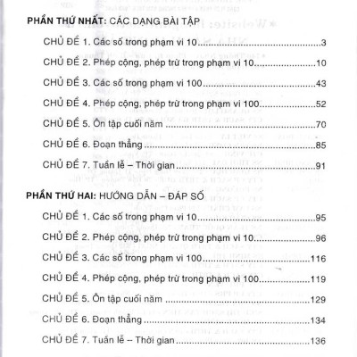 Hướng Dẫn Em Học Toán 1 (Theo Chương Trình Tiểu Học Mới Định Hướng Phát Triển Năng Lực) ( Tái Bản)