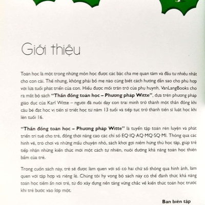 Tủ Sách Tư Duy Toán Học HQ - Dạy Con Tập Hợp Và Con Số