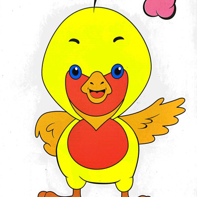 Bé Tô Màu Mẫu Giáo - Chim