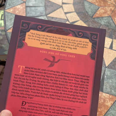  (Bộ 2 Cuốn) BỘ ANH HÙNG LĨNH NAM - QUYỂN 2 - Đông Đinh Hồ Hùng Chiến – Yên Tử Cư Sĩ Trần Đại Sỹ - NXB Phụ Nữ Việt Nam (bìa mềm)