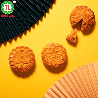 Hộp bánh trung thu 2 bánh 2 trứng 220g - Combo G - Thành Long (440g) -  VIỆT NAM