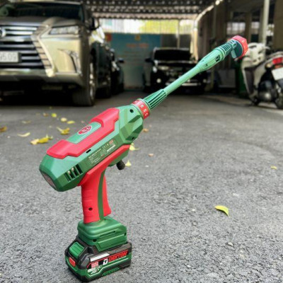 MÁY RỬA XE PIN MOTER 300W M21-SRX1401PLUS DEKTON-HÀNG CHÍNH HÃNG