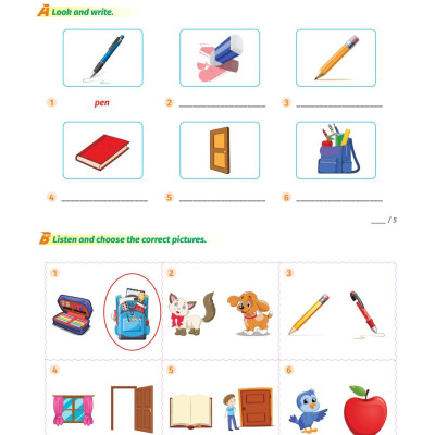 Super Test - Đề Kiểm Tra Nhanh Tiếng Anh Cho Học Sinh Lớp 2