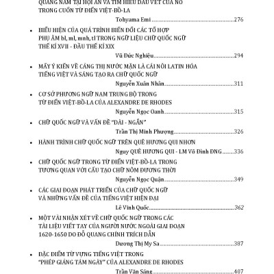 CHỮ QUỐC NGỮ, Quyển 1 - Sự Hình Thành Và Phát Triển