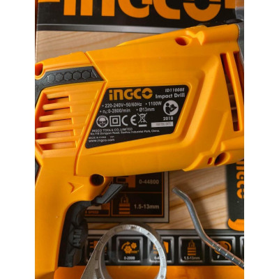 MÁY KHOAN BÚA 1100W 13MM INGCO ID11008E - HÀNG CHÍNH HÃNG