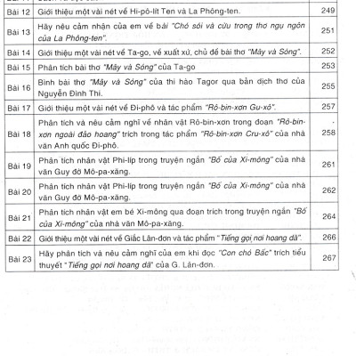 Phân Tích Bình Giảng Thơ Văn Lớp 9 _HA