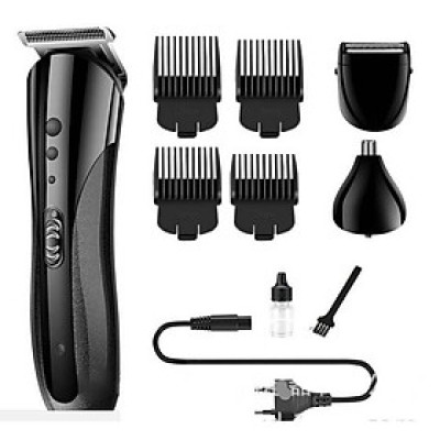 Tông Đơ Cắt Tóc, Cạo Râu, Tỉa Lông Mũi Kemei Km-1407 Cao Cấp