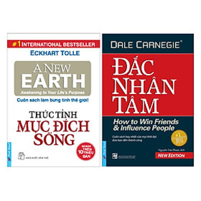 Combo Thức Tỉnh Mục Đích Sống (Tái Bản) + Đắc Nhân Tâm