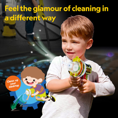 Đồ Chơi Lắp Ráp Máy Hút Bụi Chạy Pin Tự Chế Nat Geo STEAM DS1118h