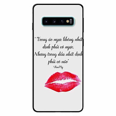 Ốp lưng in cho Samsung S10 Plus Mẫu Trong Đầu Có Não