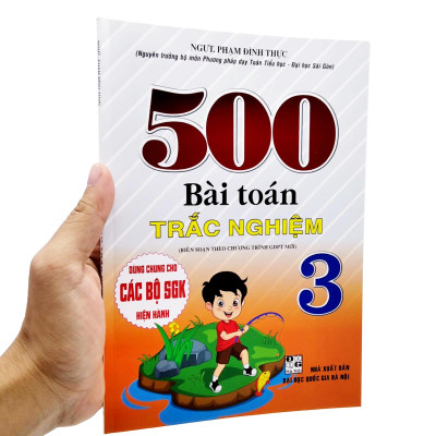 500 Bài Toán Trắc Nghiệm 3 (Biên Soạn Theo Chương Trình Giáo Dục Phổ Thông Mới)