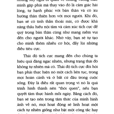 Chìa Khóa Tư Duy Tích Cực (Tái Bản)_FN