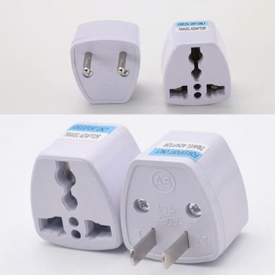 Đầu Chuyển 3 Chấu Thành 2 Chấu Để Sử Dụng Các Loại Ổ Cắm Thông Dụng Đa Năng